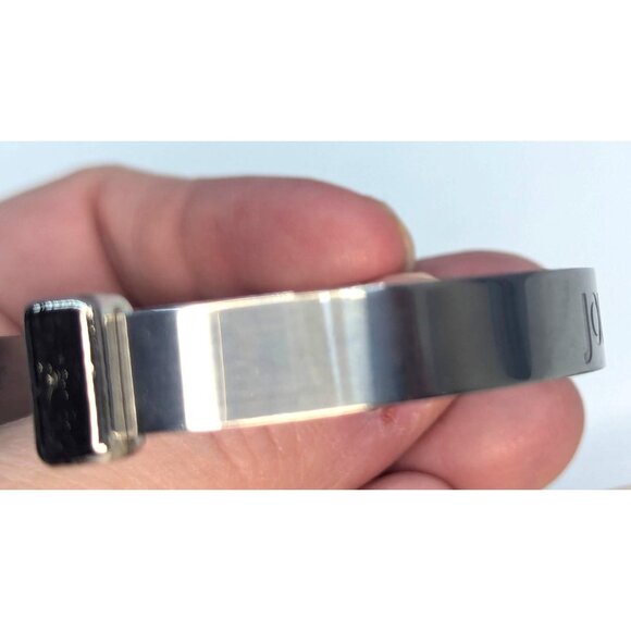 Join the Movement MS Silver Tone Bracelet with Charm - Picture 4 of 7